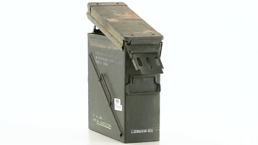 AMMO CAN PA125 25MM W/LIDS 360 View - image 9 from the video
